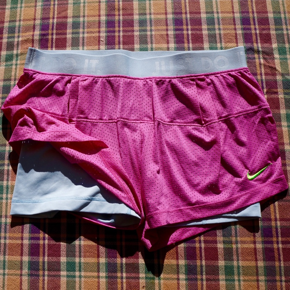 NIKE "Dri-Fit" 2-in-1 Running Shorts